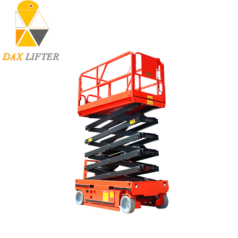 Self Propelled Mini One Two Man Lift Battery Hydraulic Electric Aerial Mobile Scissor Lift