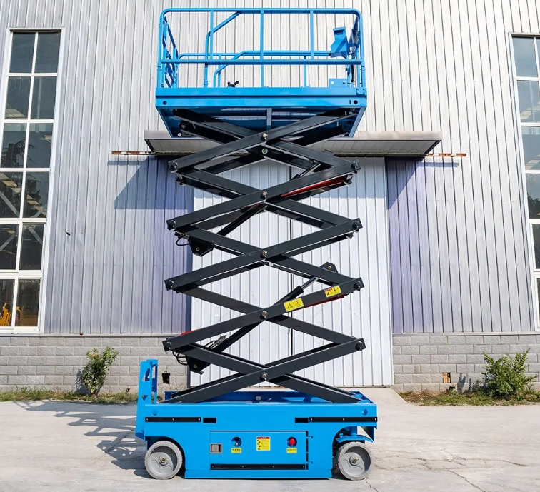 Electric Motor Mobile Hydraulic Scissor Lift Platform for Elevated Work Personnel Elevator Lift