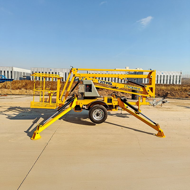Ltmg Hydraulic Man Mobile Bucket Aerial Work Towable Articulated Telescopic Cherry Picker Trailer Mounted Spider Boom Lift