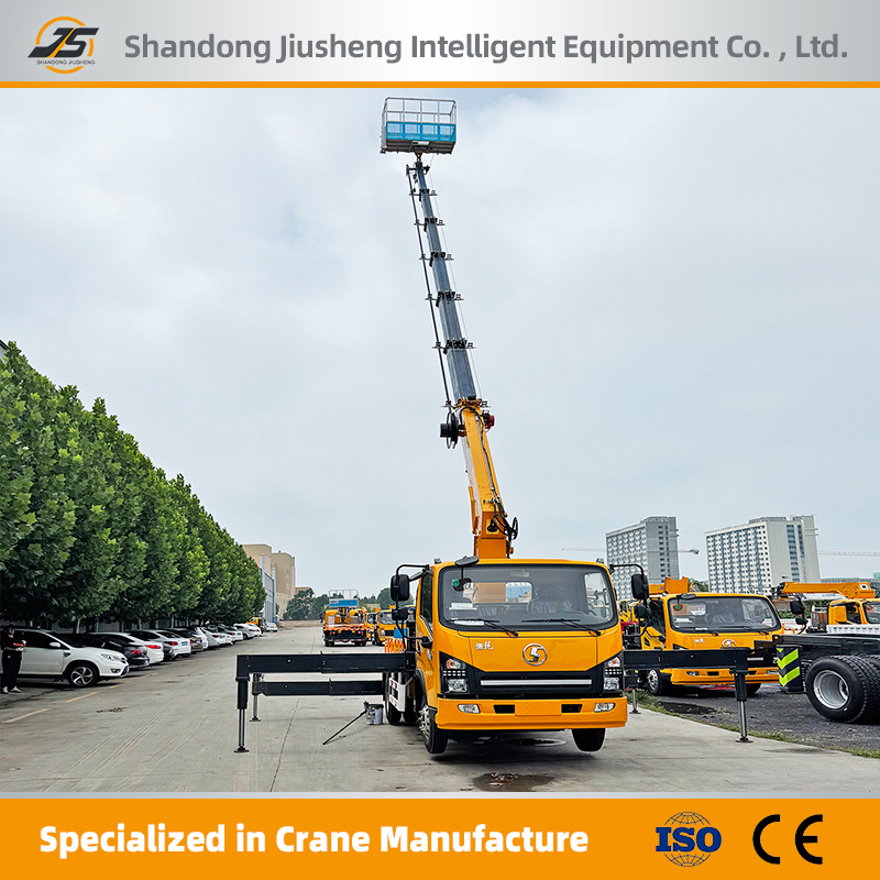Building Exterior Wall Aerial Work Platform 25-Meter Personnel Lifting Aerial Work Platform