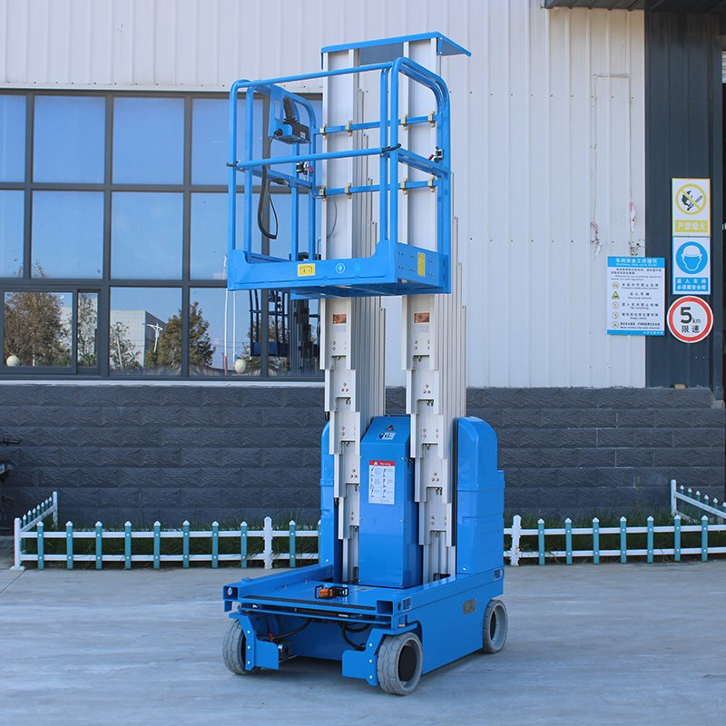 Hot Sale Electric Ladder for Aerial Work Indoor Aerial Work Platform12-16m Masts Aluminum Alloy Lift Platform