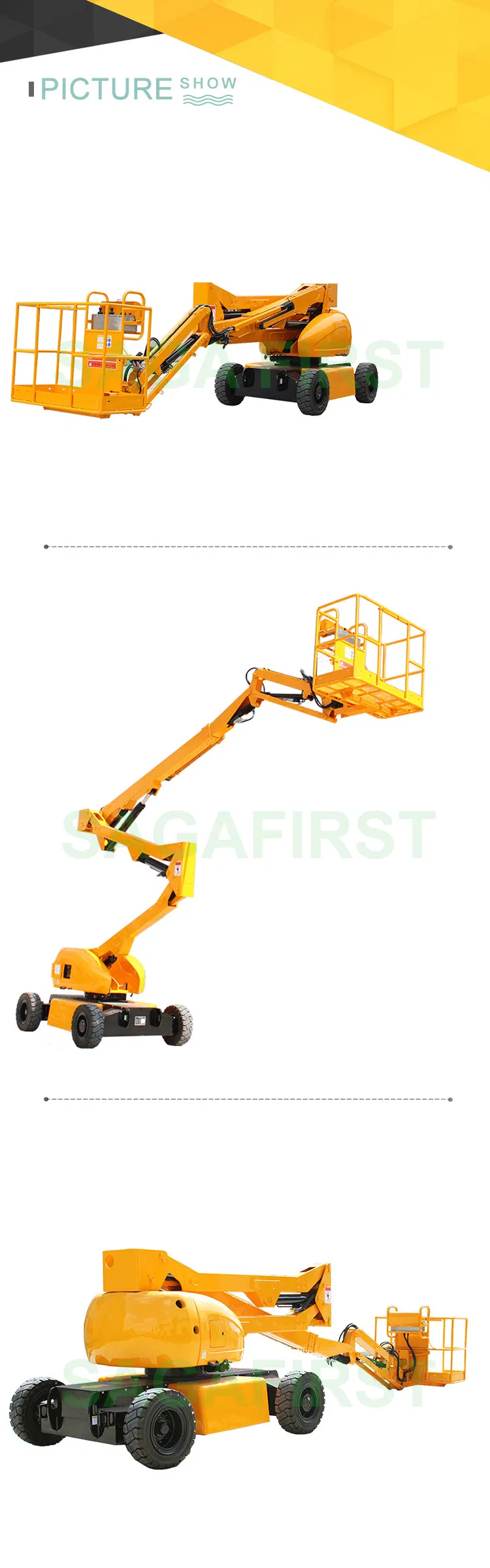 Diesel Boom Lift Detail