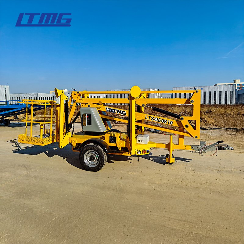 Ltmg Hydraulic Man Mobile Bucket Aerial Work Towable Articulated Telescopic Cherry Picker Trailer Mounted Spider Boom Lift