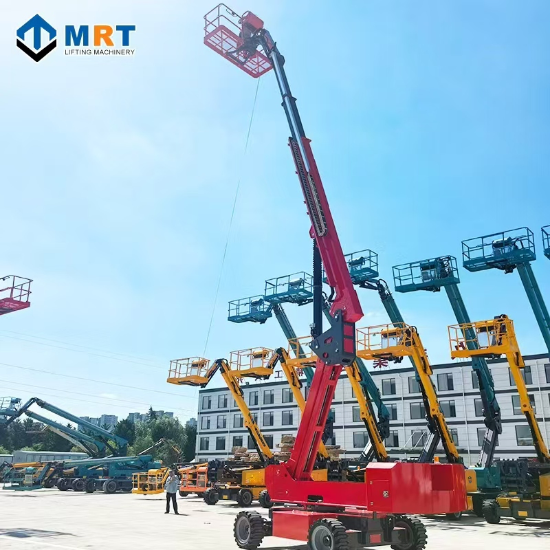 Cheap Price 12m 14m 16m 20m 22m 24m 26m 28m 34m Self-Propelled Towable Boom Lift Articulated Telescopic New Boom Lift