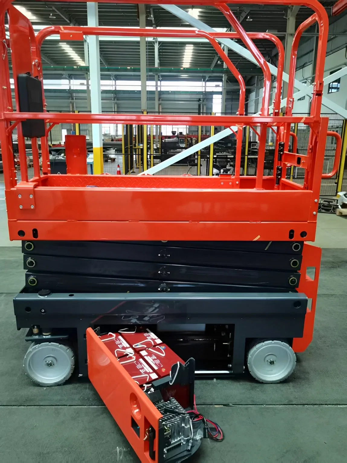 6.5m Self-Propelled Crawler Scissor Lift for Rough Terrain