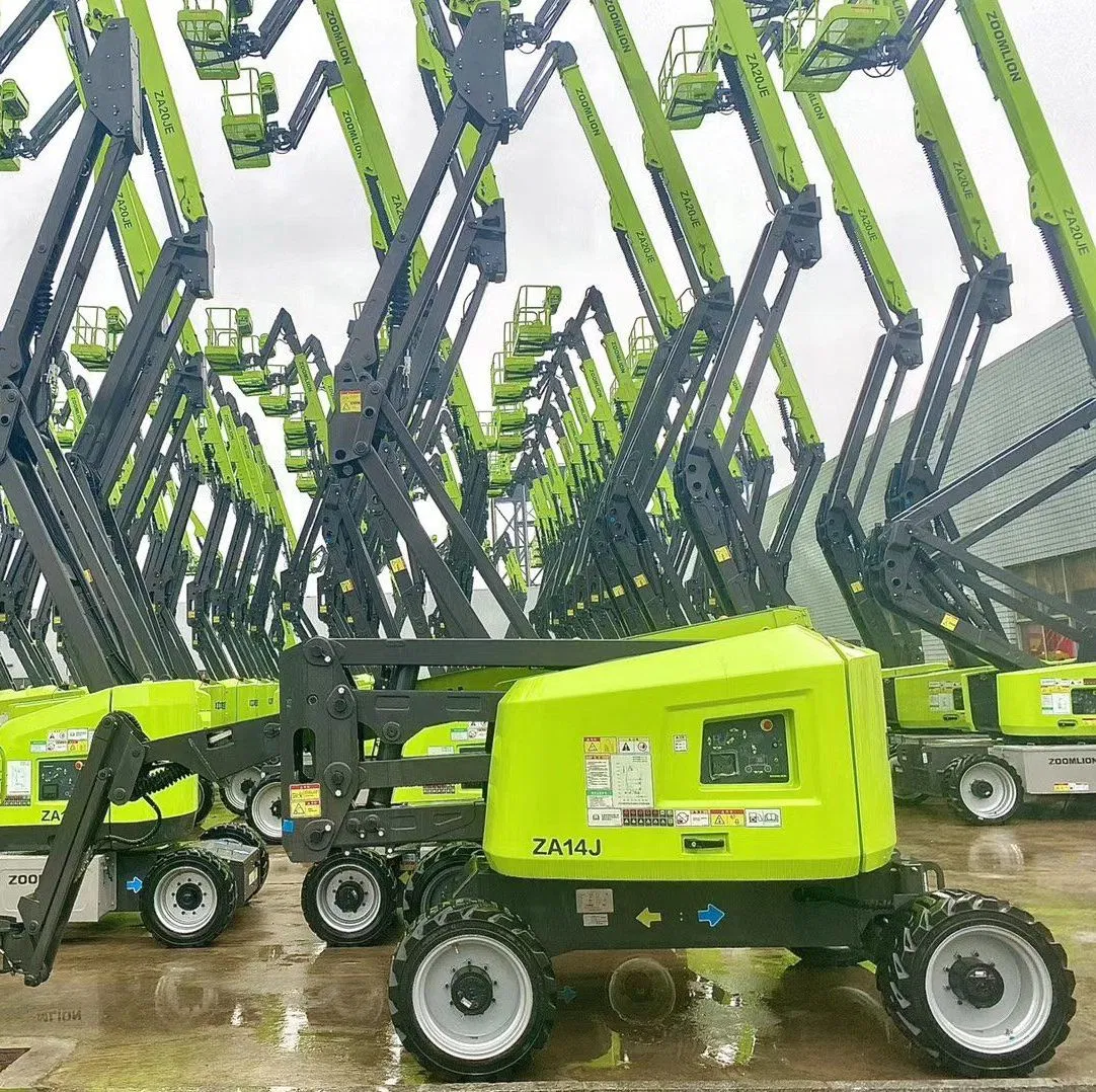 China New 20m Electric Ariel Working Platform Za20je Boom Lifts