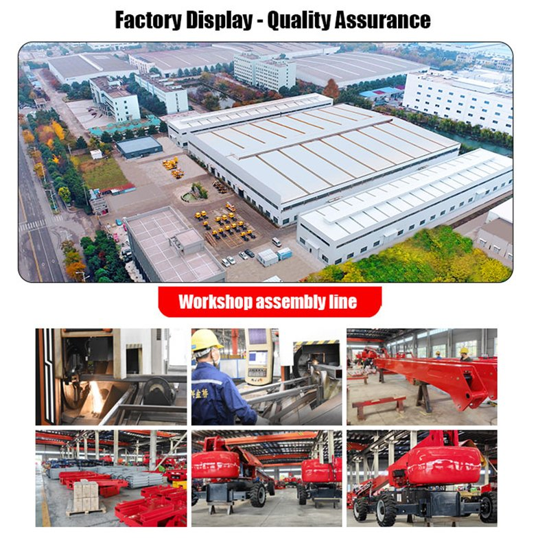 Man Lift Cherry Picker Electric Articulating Telescopic Boom Lift Diesel