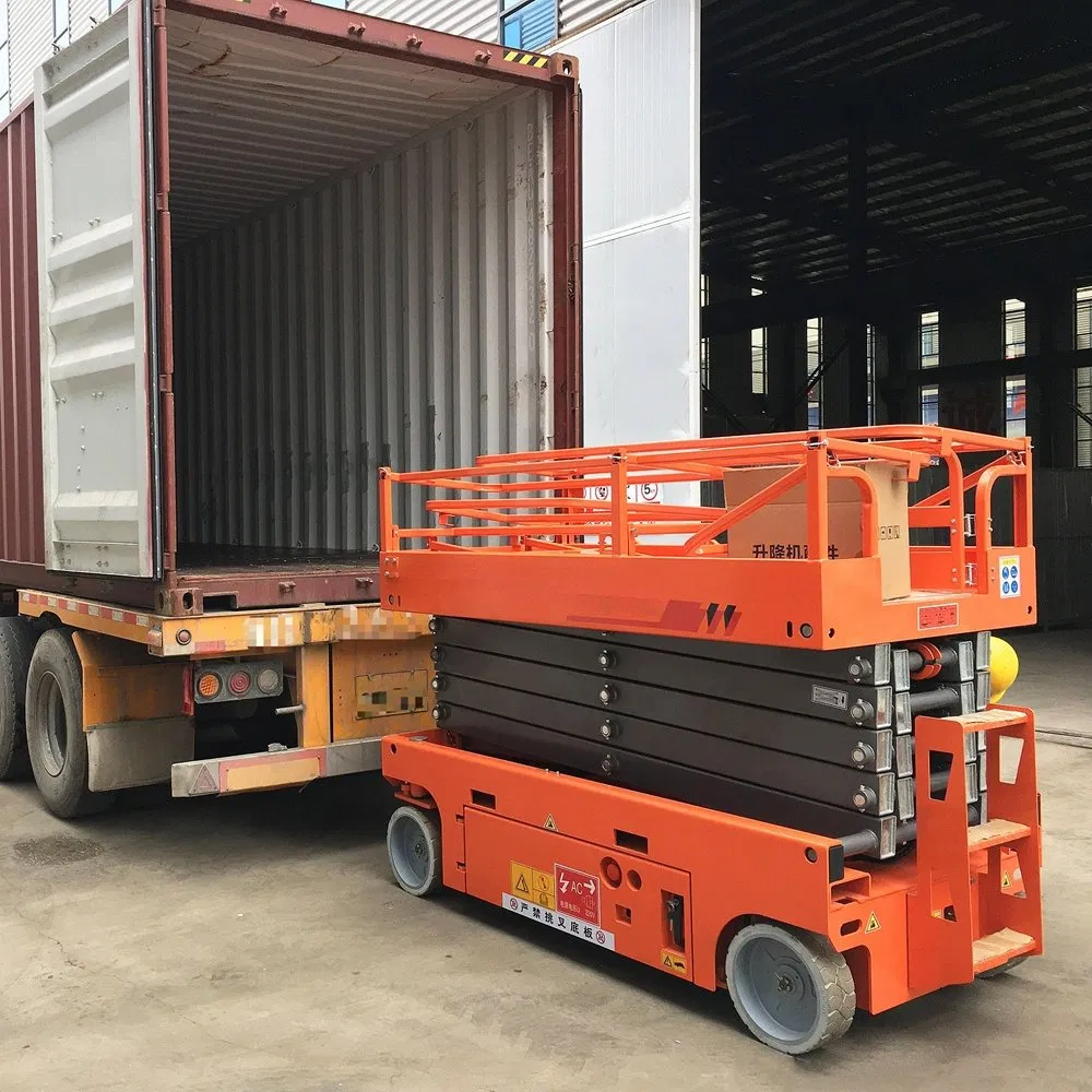 Green and Environmentally Friendly Hydraulic Mobile Scissor Lift for Mining Operations