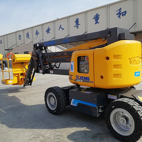 China New 20m Electric Ariel Working Platform Za20je Boom Lifts