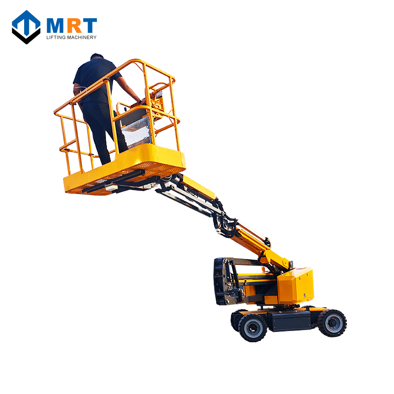 CE Mrt 18m 20m 22m 24m Material Handling Lifting Mobile Diesel Electric Articulated Boom Lift Self Propelled