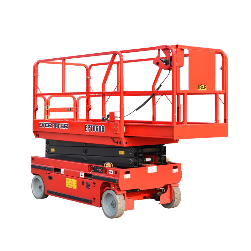4m 6m 8m 10m 12m Factory\/Warehouse\/Workshop Rough Terrain Self-Propelled Crawler\/Tracked Scissor Lift with CE