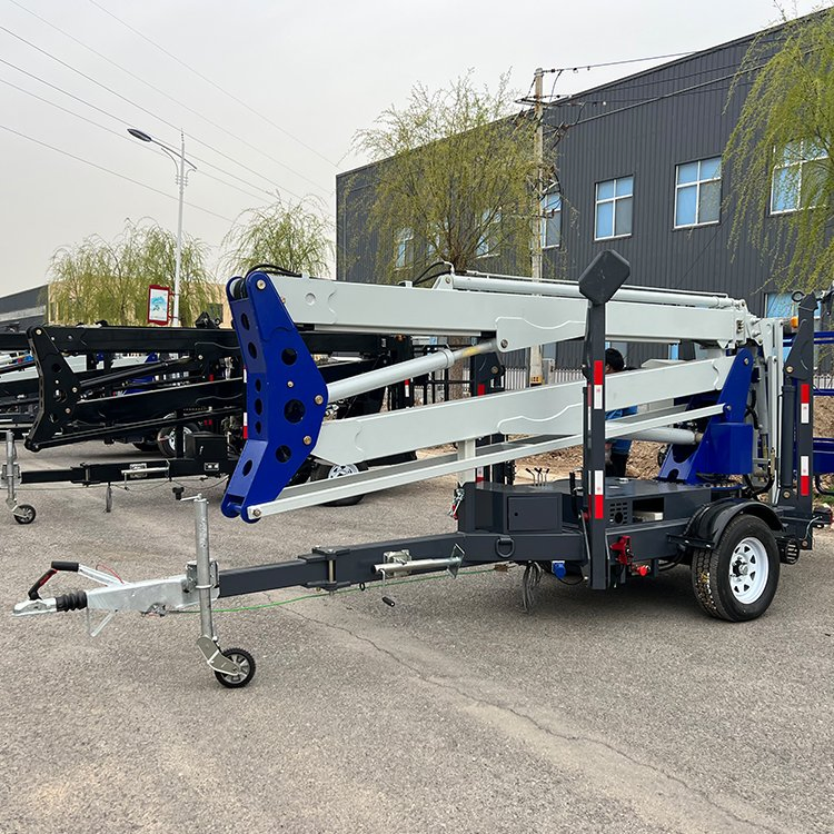 Construction Industry Electric Battery Scaffold Hydraulic Crank-Arm Lifting Table Truck Mounted Articulated Scissor Boom Man Lift Aerial Work Platform