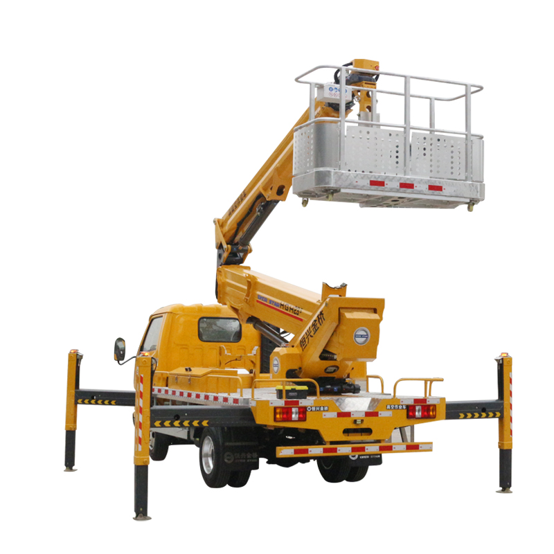 23m 28m 32m Truck Mounted Aerial Lift Vertical Made in China