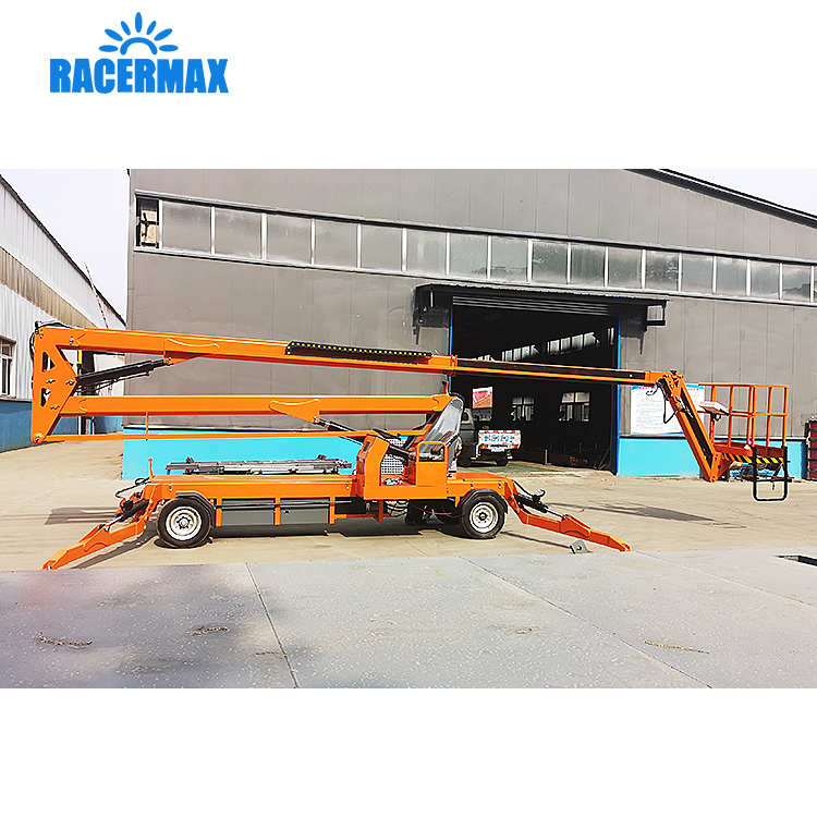 18m Height Trailer Mounted Articulated Boom Lift of High Quality Durable in Use