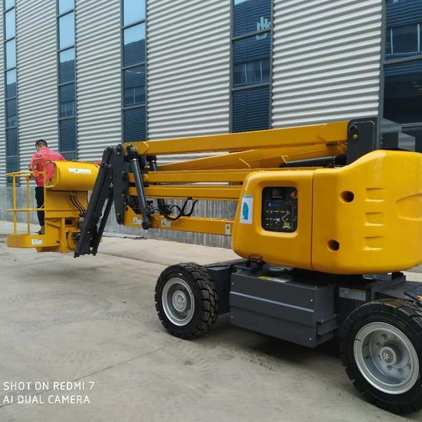 China New 20m Electric Ariel Working Platform Za20je Boom Lifts