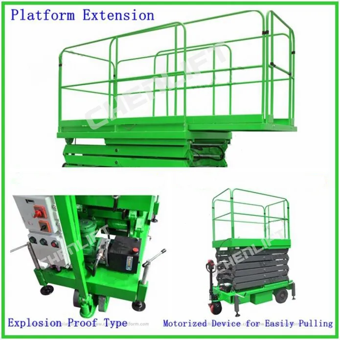 Scissor Lift Optional Features