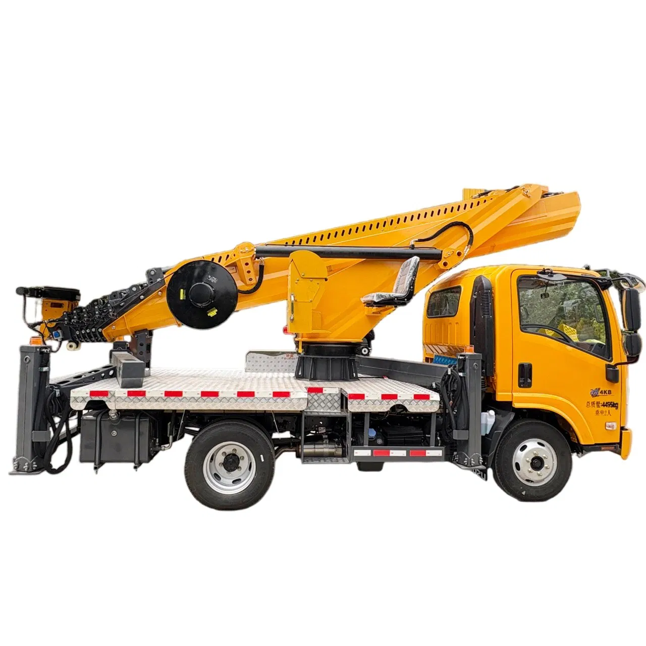 Customized Maintenance Aerial Work Basket Weight Towable Aerial Work Platform High Quality Bucket Truck with Compact Cherry Picker