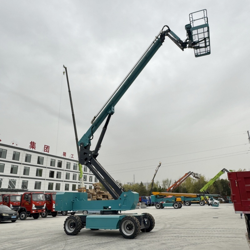 Boom Lift Electric or Safety High Quality 22m-32m Telescopic Boom Flexible Operation