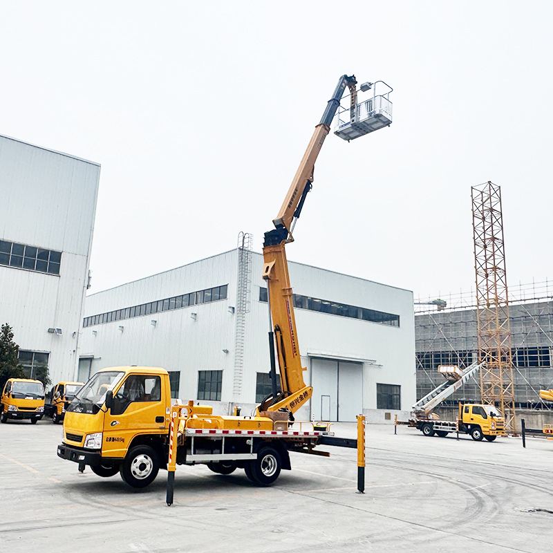 23m 28m 32m Truck Mounted Aerial Lift Vertical Made in China
