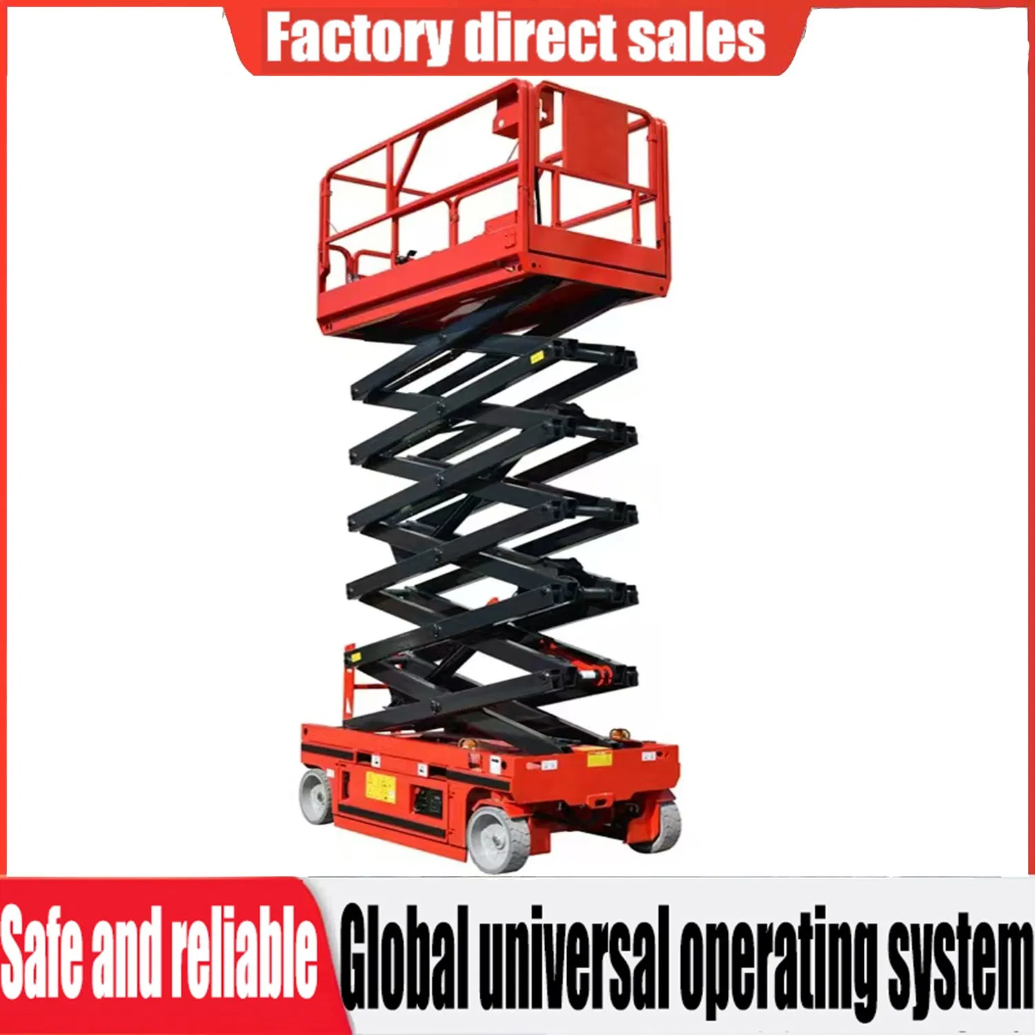 Hydraulic Mobile Scaffold Platform for Elevated Work Solutions
