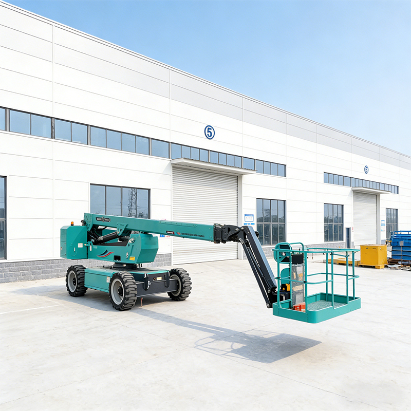 Self-Propelled Manlift for Warehouse - Compact Aerial Work Platform with Easy Operation