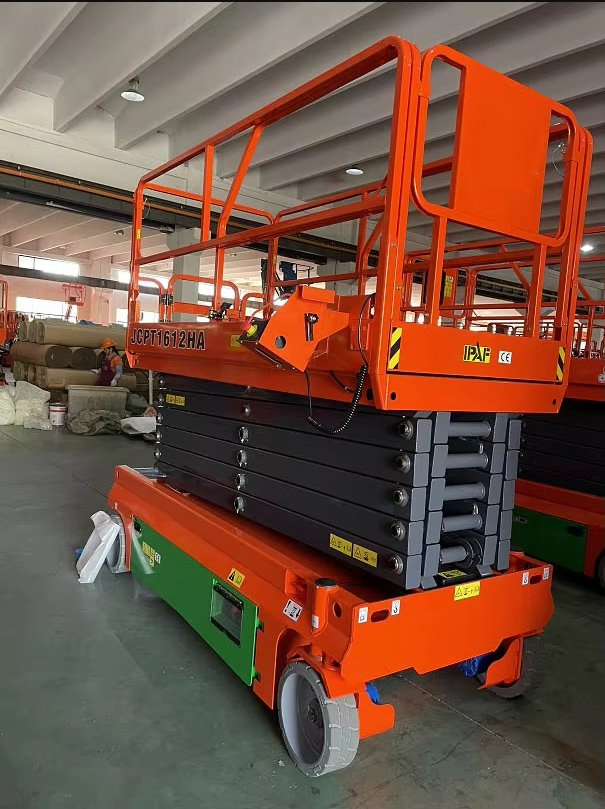 Chinese Famous Brand 10m Lift Height Electric Mobile Hydraulic Scissor Lift Jcpt1012AC