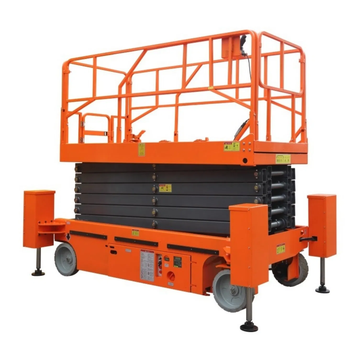 Hot Price Diesel 380kg 16m Aerial Work Platform, Multi-Purpose Outdoor Aerial Lift Platform Suitable for Various Construction Sites