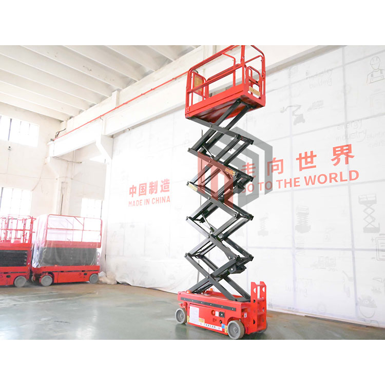 Hydraulic Self Propelled Scissor Lift Aerial Work Platform Table Light Weight Rough Terrain 4m 6m 8m 10m 12m 14m Small Mobile Electric Boom Scissors Lift Price