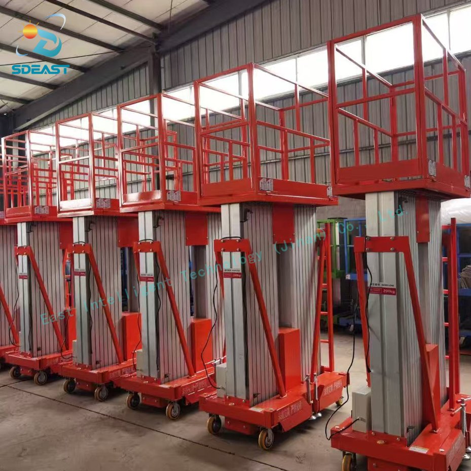 Advanced Redundant Safety System Backup Lift Platform with Integrated Emergency Descent Control for Reliable Elevated Work and Personnel Protection