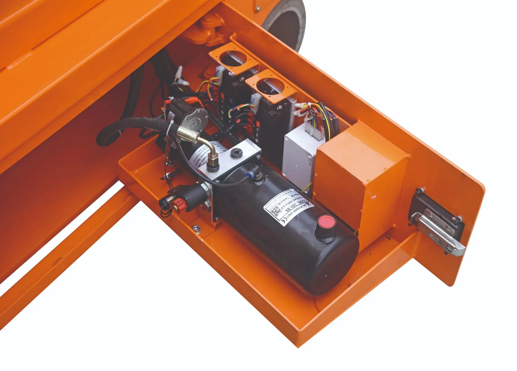 Battery Driven Aerial Work Platform for Indoor and Outdoor Use