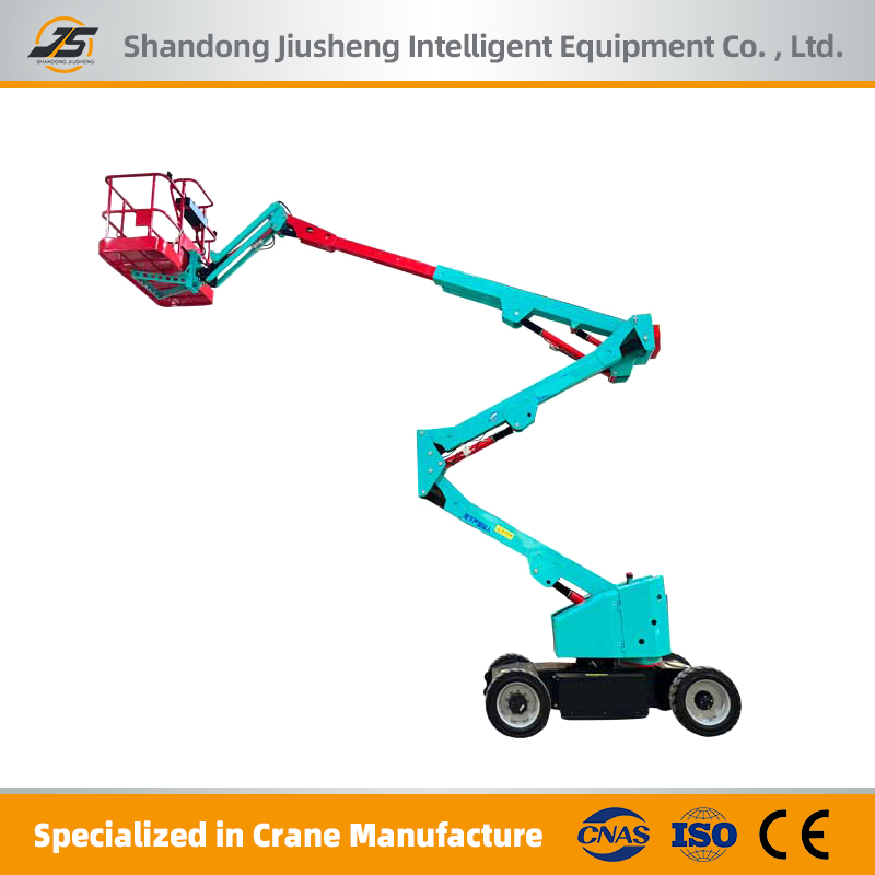 16m Electric Articulating Boom with 360° Rotation Articulating Boom Lift