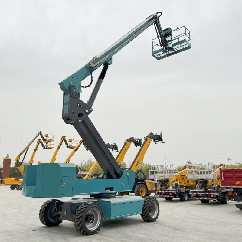 Boom Lift Electric or Safety High Quality 22m-32m Telescopic Boom Flexible Operation