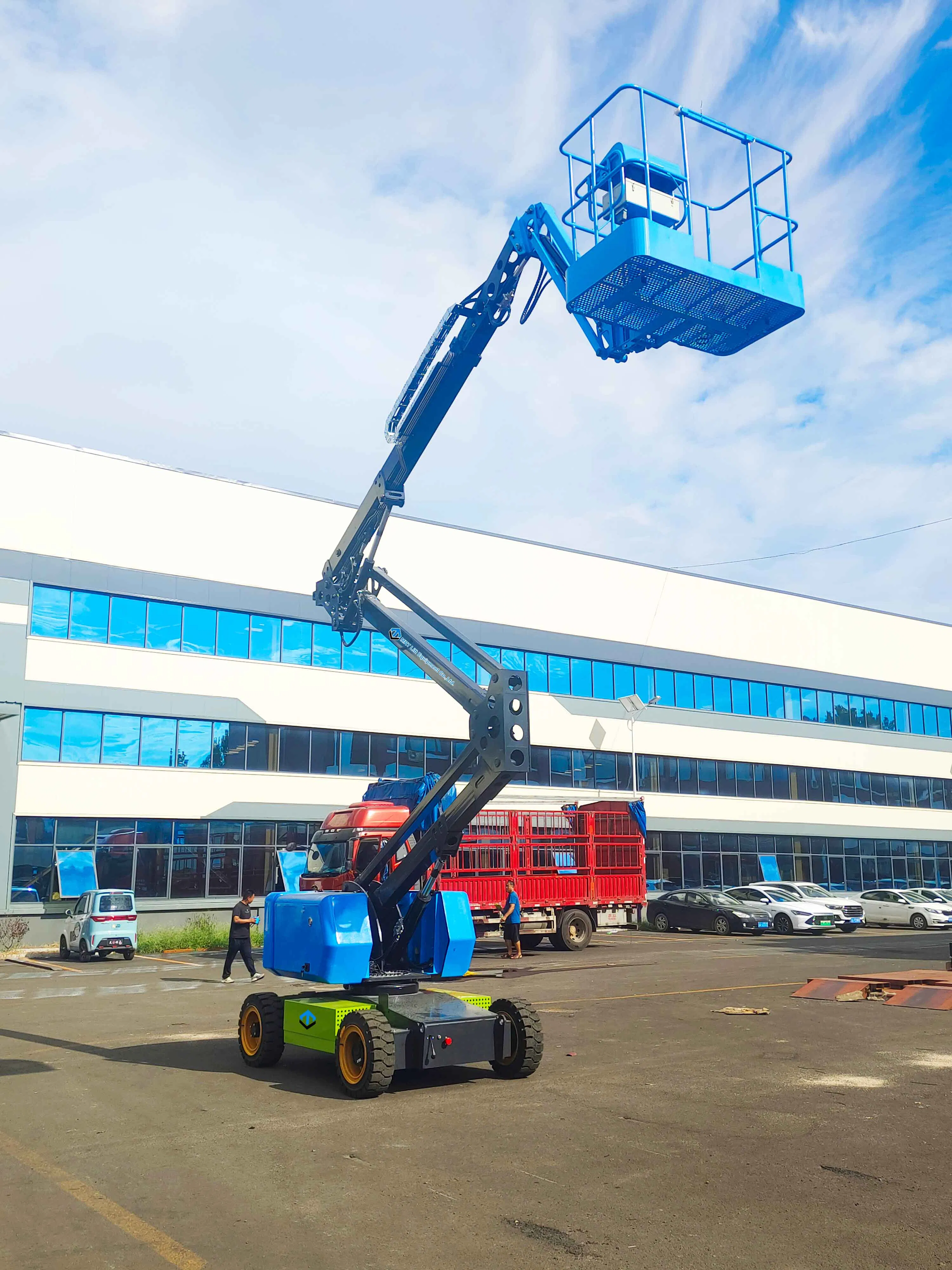 Mrt Factory Direct Supply 12m 14m 16m 20m 22m 24m 26m 28m 34m Towable Boom Lift Platform Telescopic Boom Lift with CE
