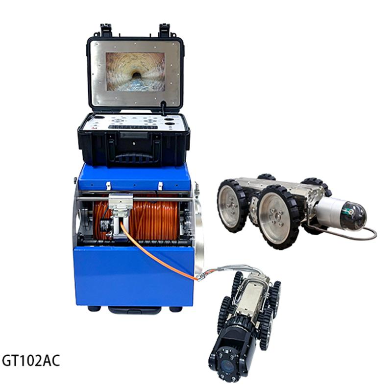 High Resolution Pipe CCTV Inspection Equipment with Pipe Crawler Technology