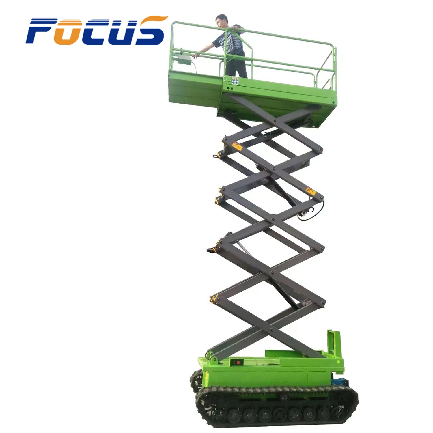Electric Platform Lift Personnel Lift Platform Warehouse Workshop Lift Platform