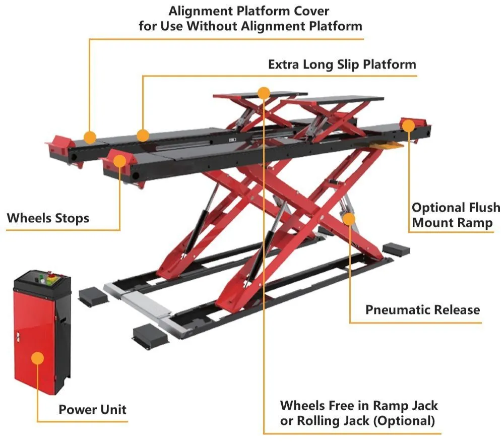 Scissor Alignment Car Lift