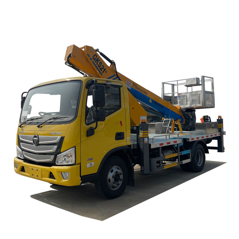 Foton 4X2 21m 20m 18m 16m Compact Electric Aerial Work Platforms for Tight Spaces