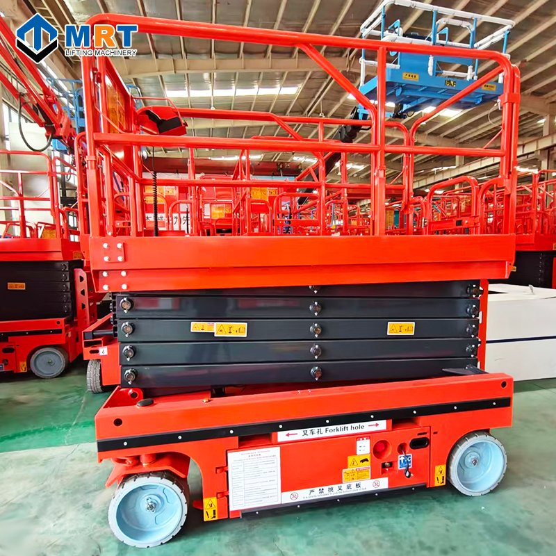 Mrt Factory Direct Supply 4m 6m 8m 10m 12m 14m Man Lift Aerial Work Platform Electric Hydraulic Small Self Propelled Scissor Lifts for Sale