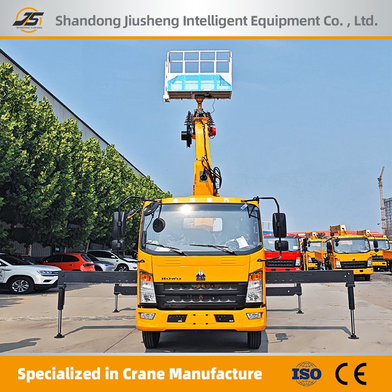 Building Exterior Wall Aerial Work Platform 25-Meter Personnel Lifting Aerial Work Platform