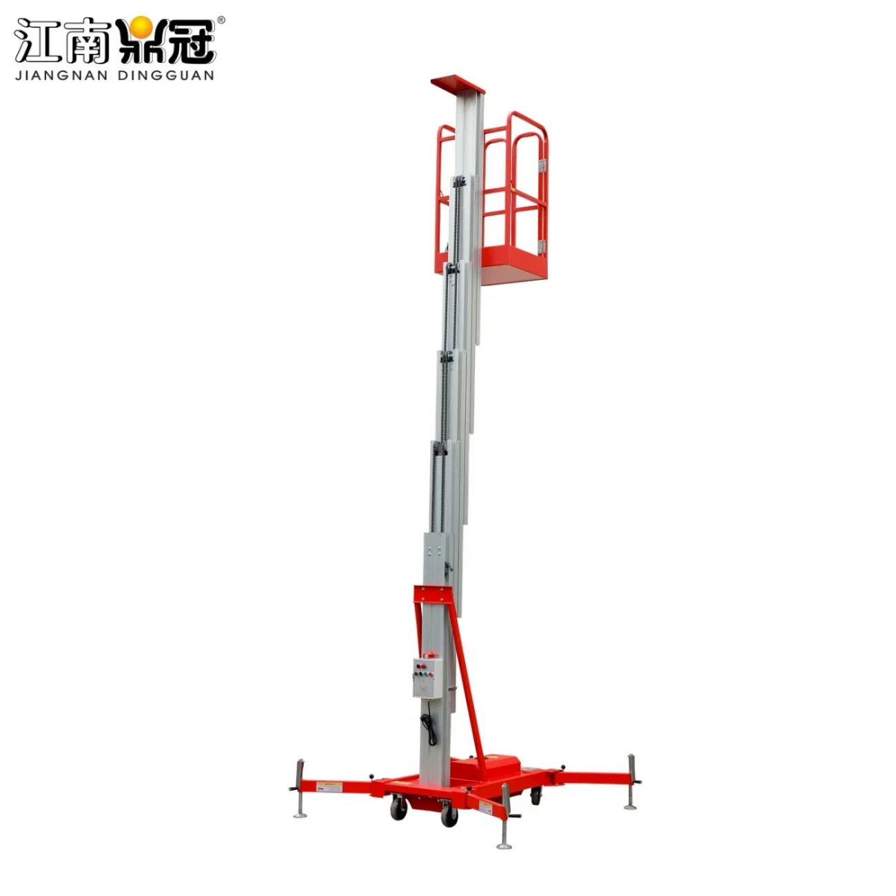 Standard Vertical Personnel Lift Table Quality Man Lift Aluminum Lifting Platform