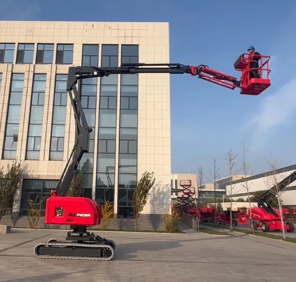 Articulating Boom Lift Front View