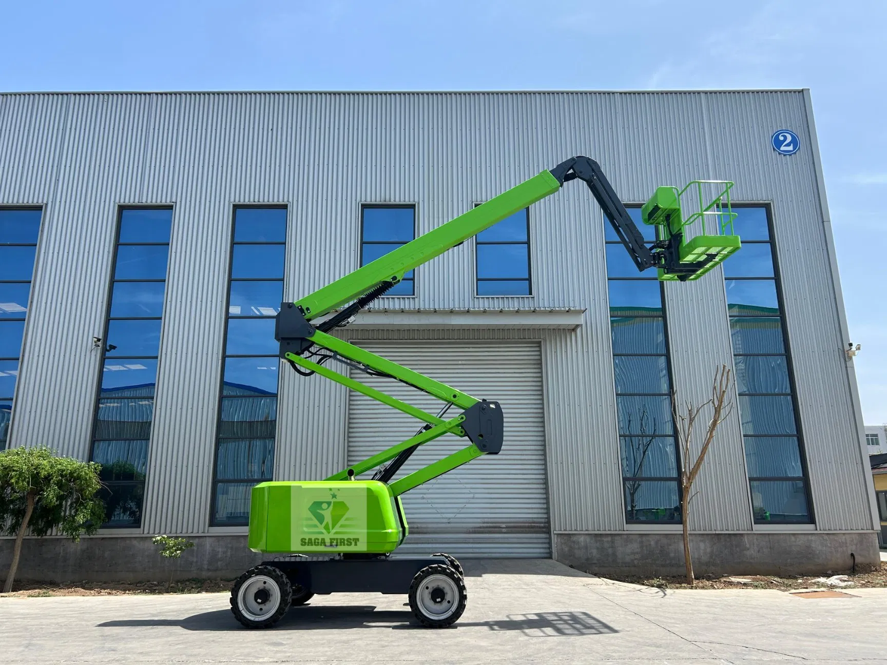 V18d 18m Diesel Boom Lift: High Efficiency &amp; All-Terrain Adaptability