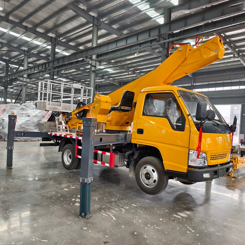 Compact Structure Aerial Work Platform 10m-27m Hydraulic Boom Lift for Safety and Efficiency