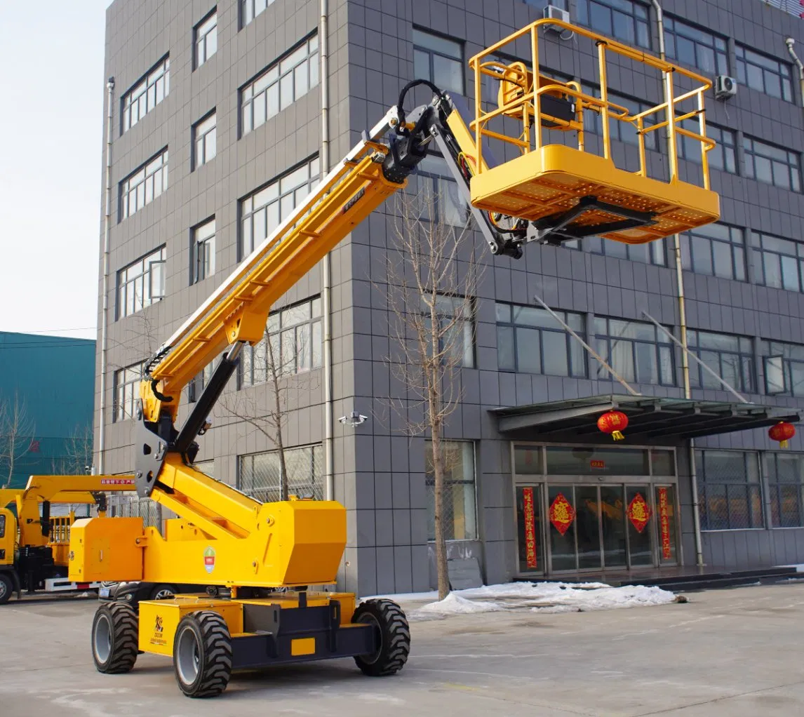 21m Electric Boom Liftversatile Aerial Work Platform for Indoor and Outdoor Use