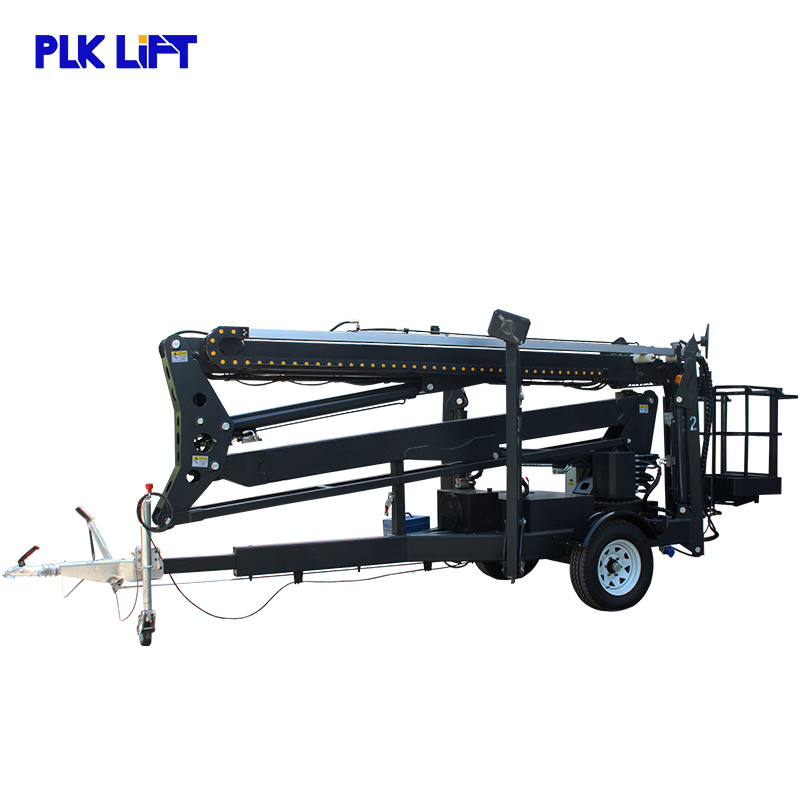 10~24m Diesel Electric Hydraulic Towable Boom Lift