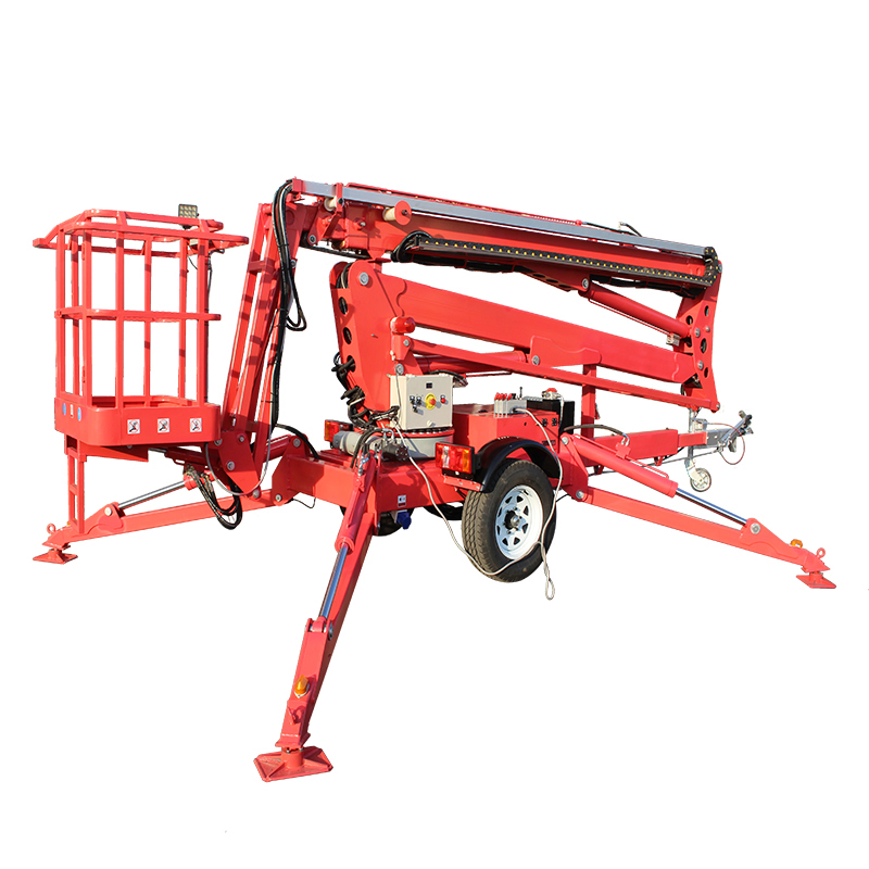 10~24m Electric Hydarulic Aerial Towable Boom Lift