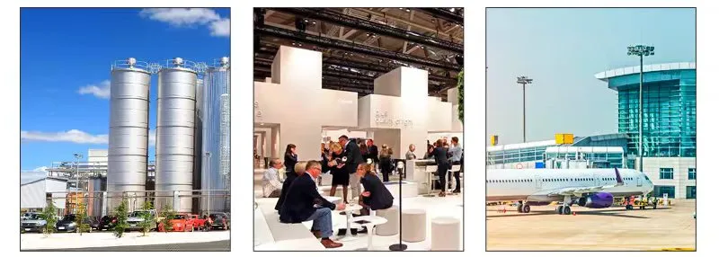 Applications: Factory and Exhibition