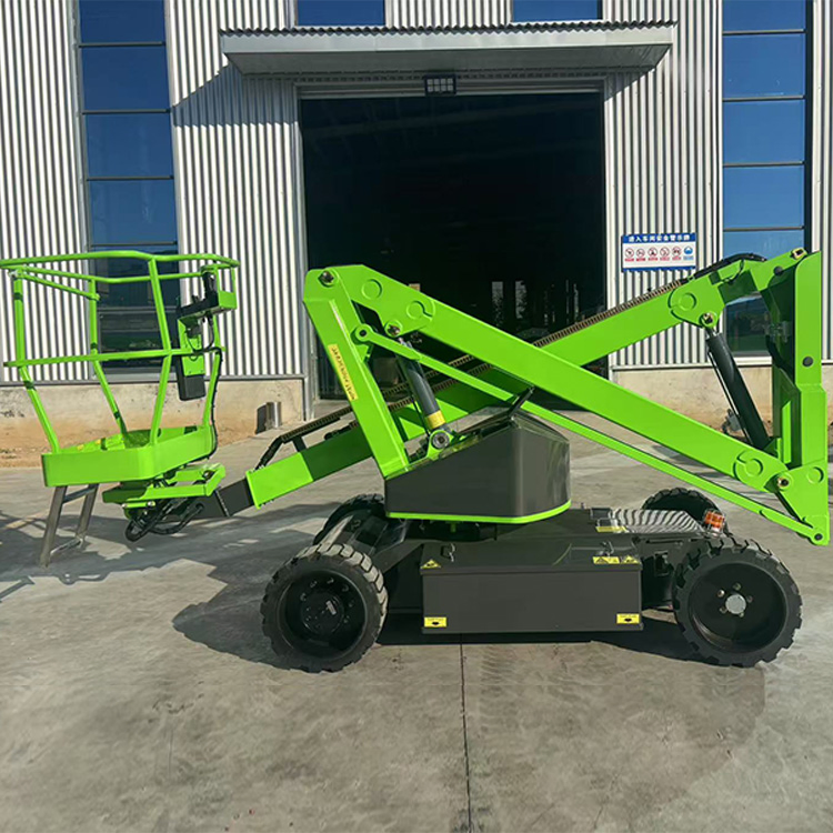 Self-Propelled Articulated Boom Lift, Spider Type Diesel Boom Lift Working Height 20m, for Indoor Maintenance