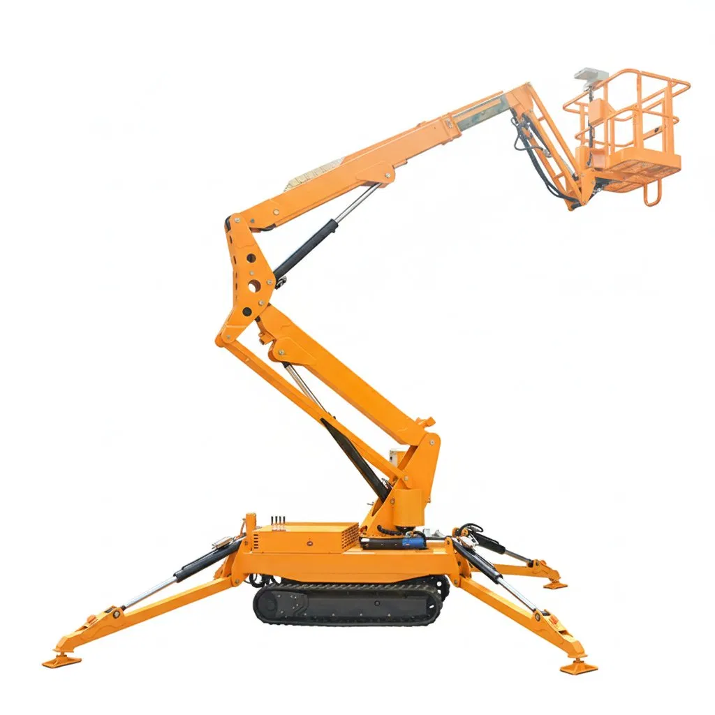 10m Crawler Spider Aerial Work Platform for Indoor and Outdoor Maintenance