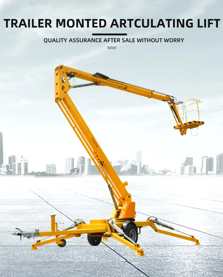 Towable Spider Boom Lift